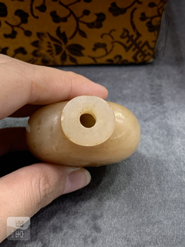 清黄玉鼻烟壶 - 图6